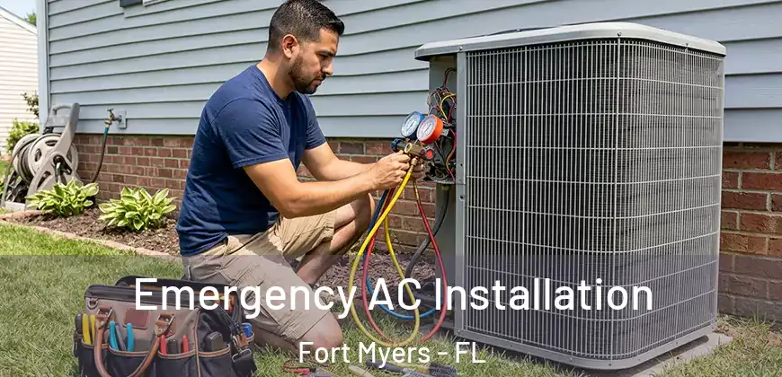 Emergency AC Installation Fort Myers - FL